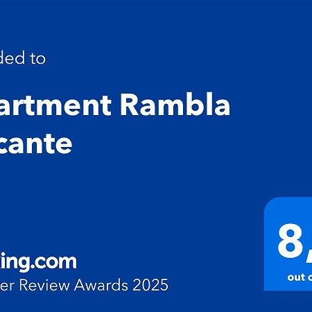Apartment Rambla Alicante Exteriör bild